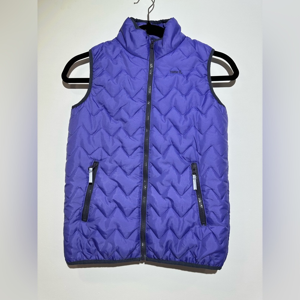 Brand: name it 
 Kids Purple Quilted Vest 12y 152